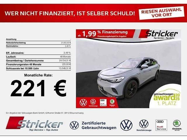 Mondsteingrau Gebraucht 2022 VW ID.4 Pure SUV | 21.948 € (Guter Preis) - Bild 1/4
