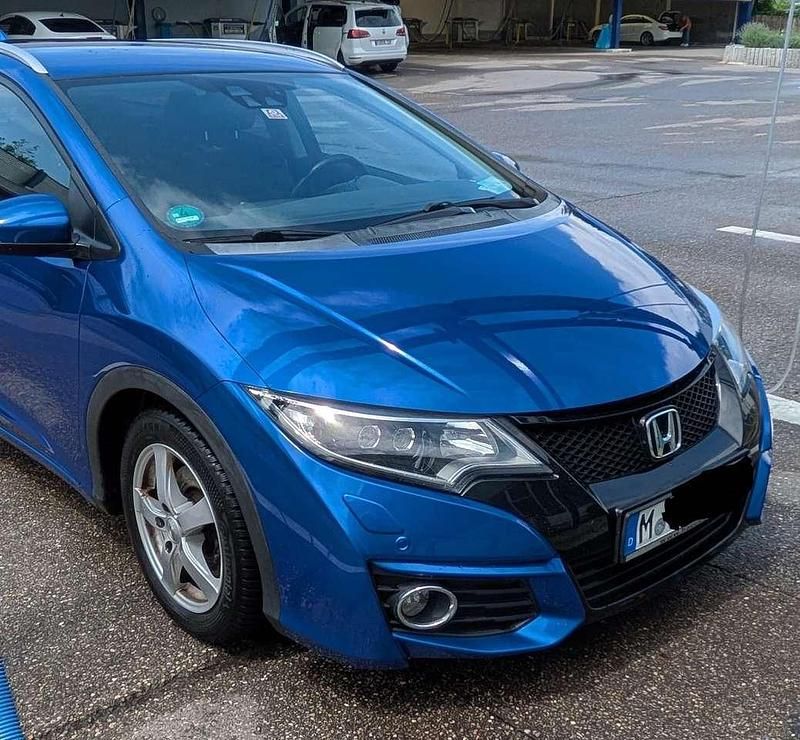 Blau Gebraucht 2017 Honda Civic Kombi | 14.000 € (Fairer Preis) - Bild 1/4
