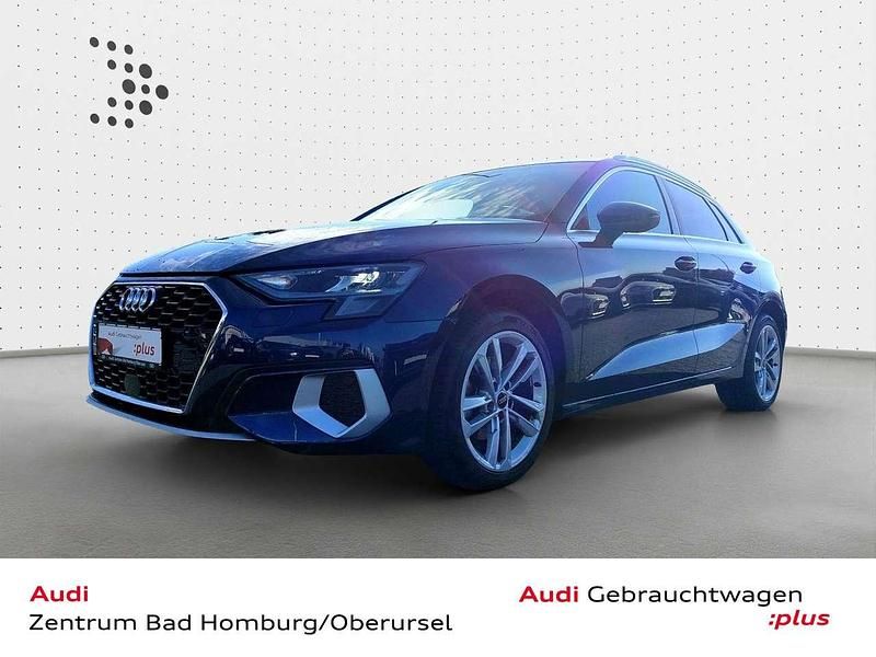 Navarrablau metallic Gebraucht 2022 Audi A3 Advanced Plus Limousine | 26.890 € (Guter Preis) - Bild 1/4