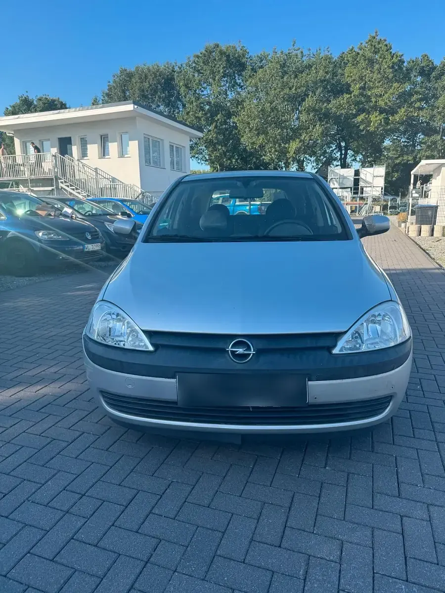 Gebraucht Opel Corsa 2003 Silber Kleinwagen