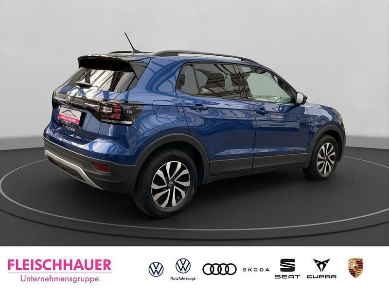 Gebraucht VW T-Cross Active 95 PS (69 kW) 2022 Blau SUV