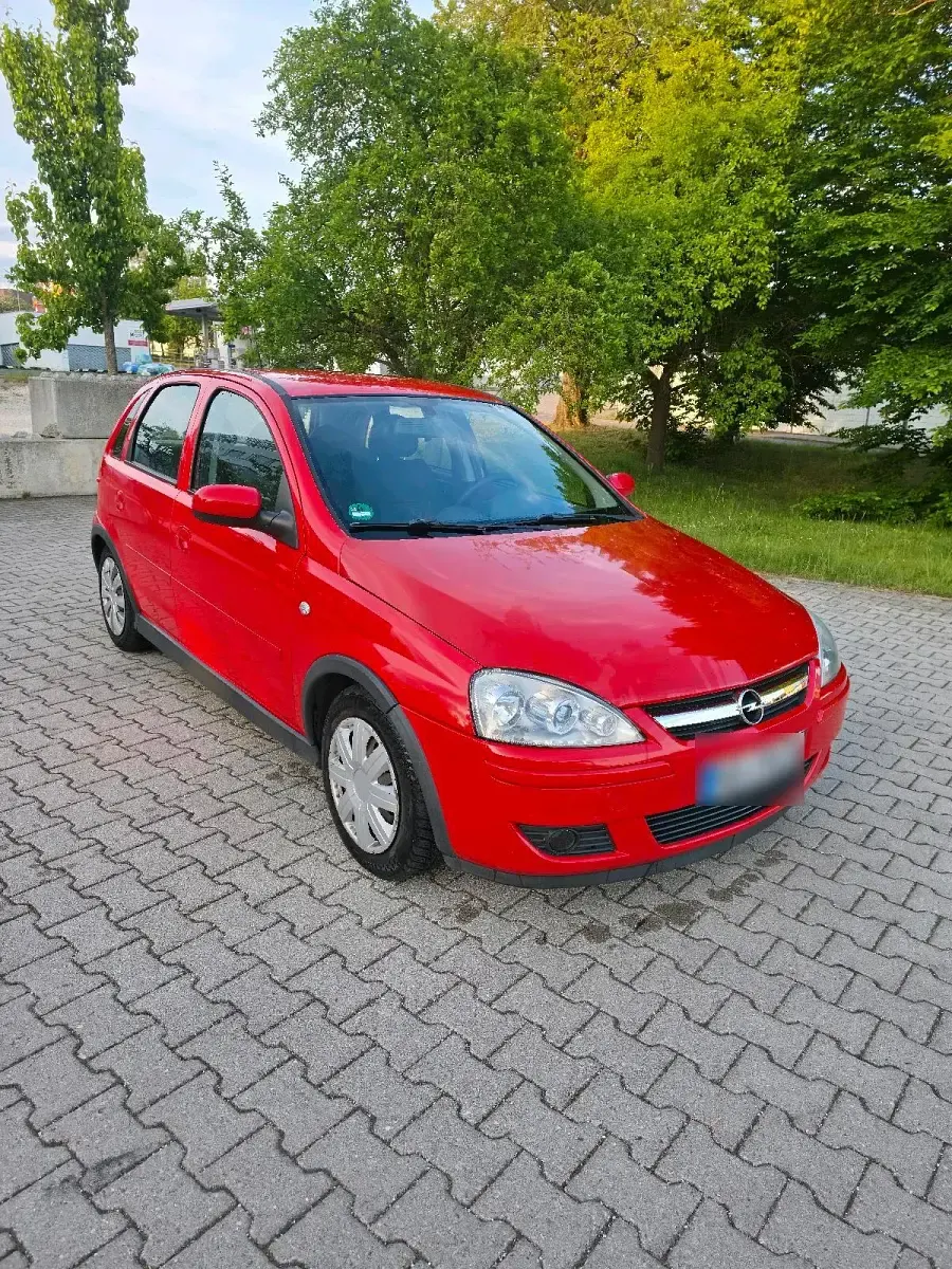 Gebraucht Opel Corsa 90 PS (66 kW) 2005 Rot Kleinwagen
