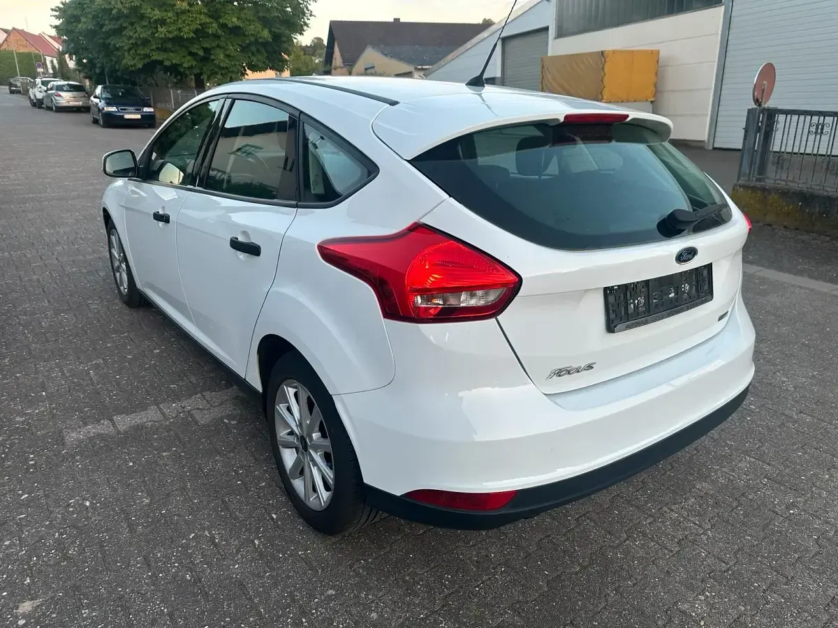 Gebraucht Ford Focus 100 PS (73 kW) 2015 Weiß Kleinwagen