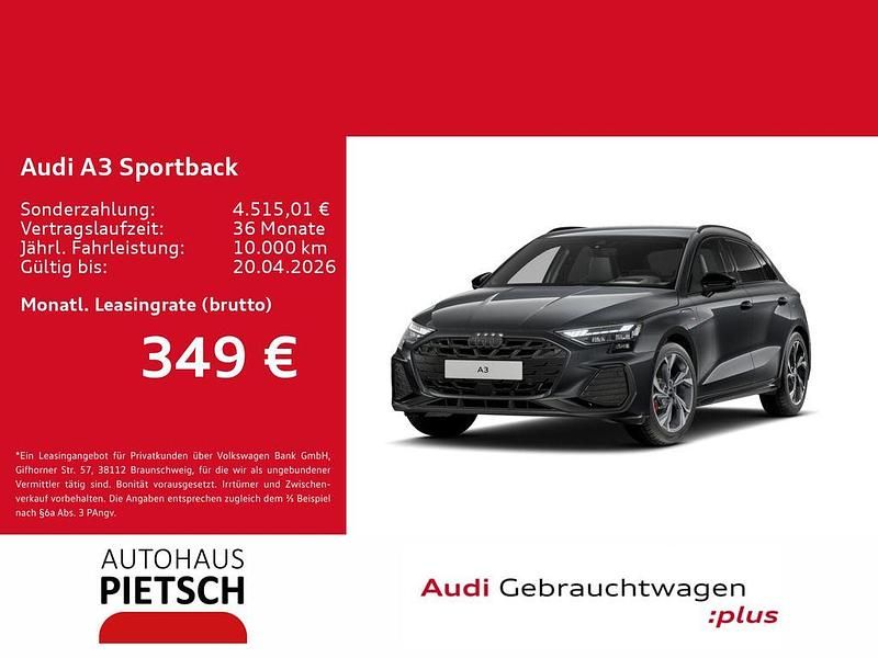 Gebraucht Audi A3 S-Line 272 PS (200 kW) 2025 Daytonagrau perleffekt Limousine