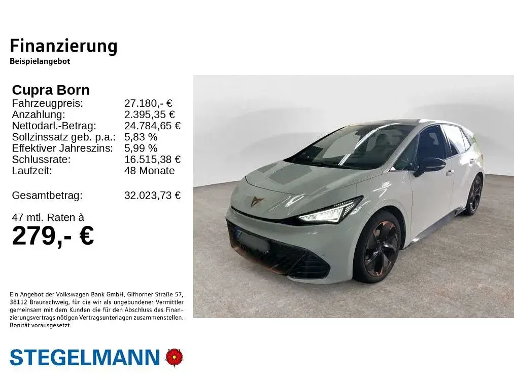 Gebraucht Cupra Born 150 kW (204 PS) 2024 Weiß Kleinwagen