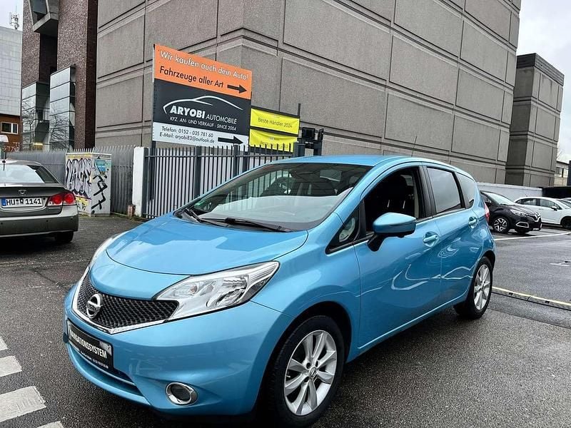 Sonic blue (m) Gebraucht 2016 Nissan Note Acenta+ Van / Kleinbus | 7.600 € (Guter Preis) - Bild 1/4
