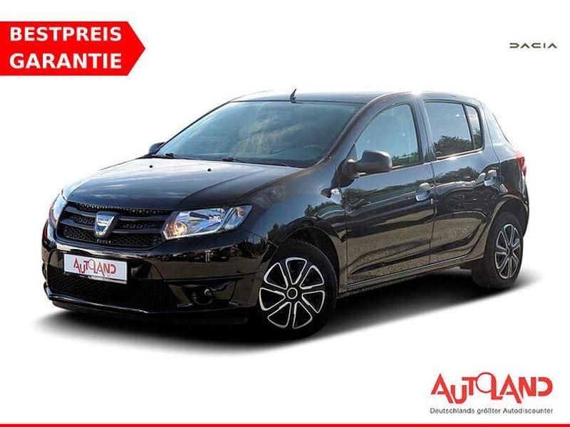 Schwarz Gebraucht 2016 Dacia Sandero Ambiance Kleinwagen | 9.990 € - Bild 1/4