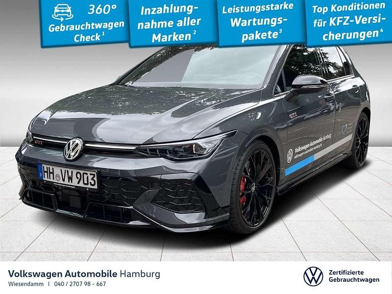 Delfingrau metallic Gebraucht 2025 VW Golf VIII GTI Clubsport Limousine | 55.950 € - Bild 1/3