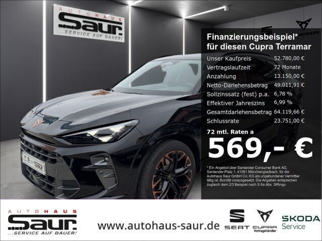 Schwarz Gebraucht 2024 Cupra Terramar VZ SUV | 52.780 € (Fairer Preis) - Bild 1/2