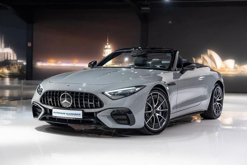 Alpingrau Gebraucht 2023 Mercedes SL43 AMG AMG Cabrio | 89.980 € (Superpreis) - Bild 1/4