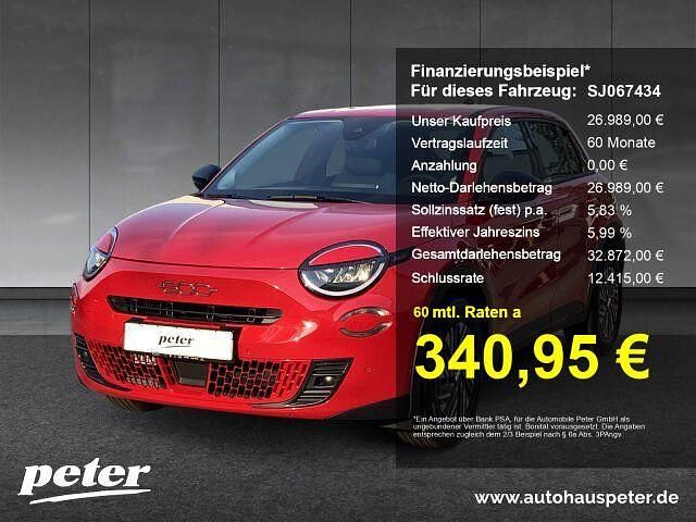 Passione rot Neu 2025 Fiat 600 SUV | 26.989 € (Fairer Preis) - Bild 1/4