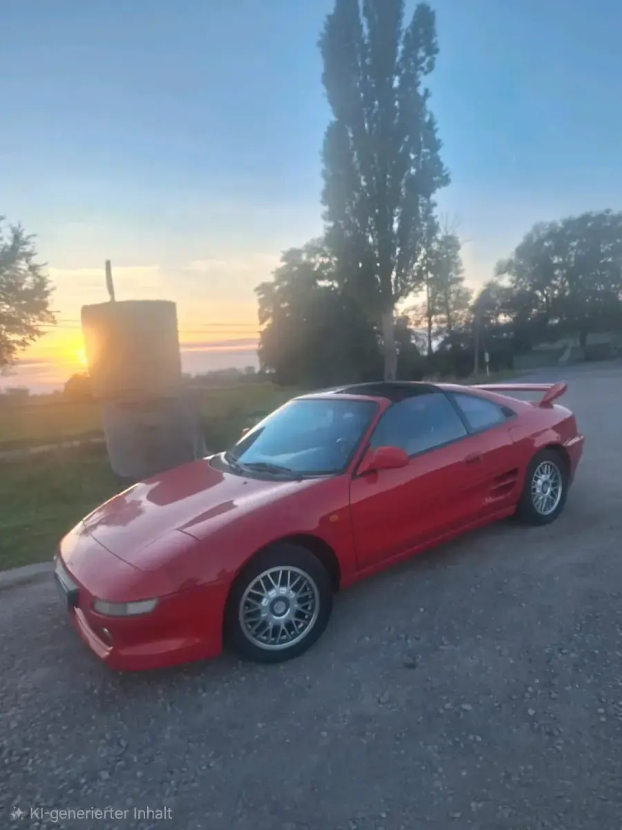Gebraucht Toyota MR2 175 PS (128 kW) 1995 Rot Cabrio