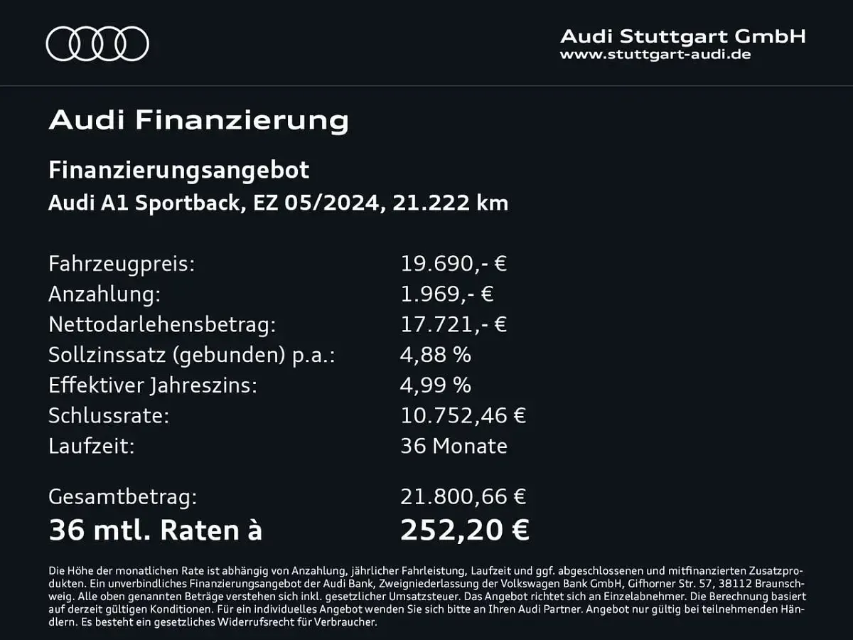 Brugt Audi A1 95 HK (69 kW) 2024 Sort SUV