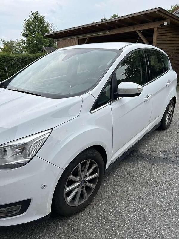 Gebraucht Ford C-MAX Titanium 150 PS (110 kW) 2016 Weiß Van / Kleinbus