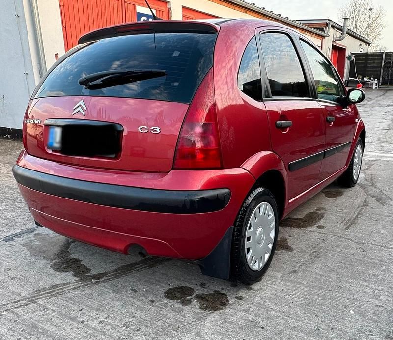 Gebraucht Citroën C3 60 PS (44 kW) 2007 Rot Limousine