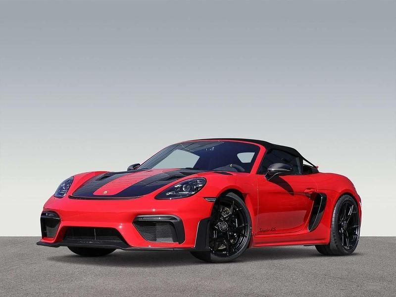 Indischrot Neu 2025 Porsche 718 Boxster Cabrio | 187.265 € - Bild 1/4