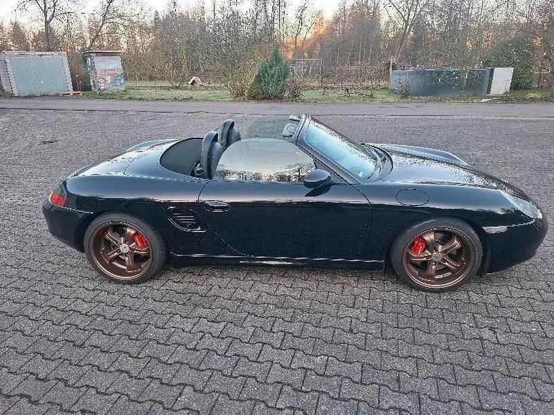 Gebraucht Porsche Boxster S 252 PS (185 kW) 2000 Schwarz Cabrio