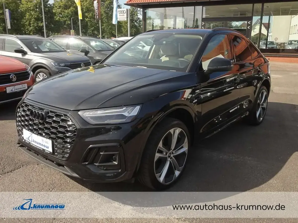 Gebraucht Audi Q5 Sportback S-Line 204 PS (150 kW) 2022 Schwarz SUV