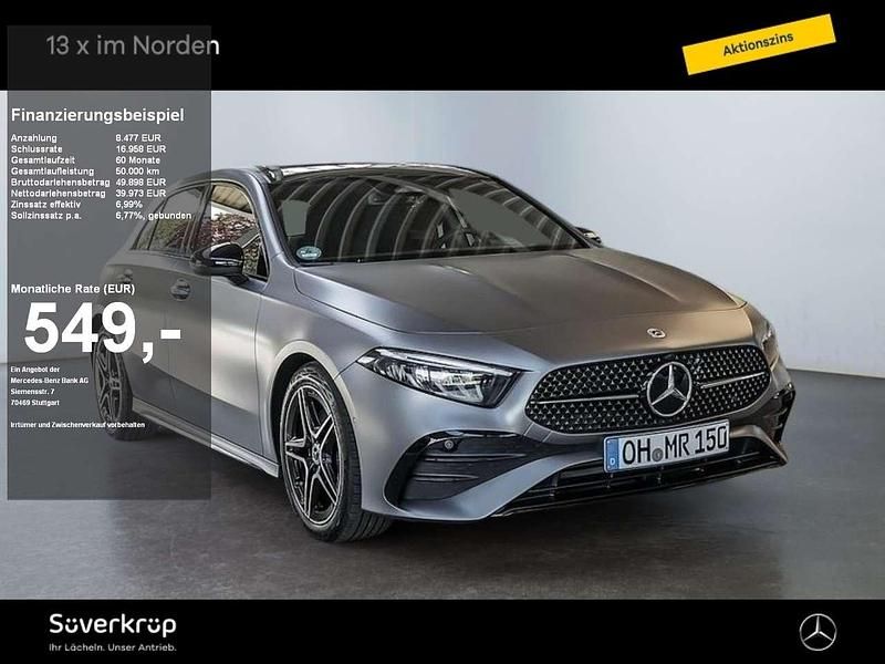 Manufaktur magnolack manufakt Gebraucht 2025 Mercedes A220 AMG Limousine | 44.950 € (Teuer) - Bild 1/4