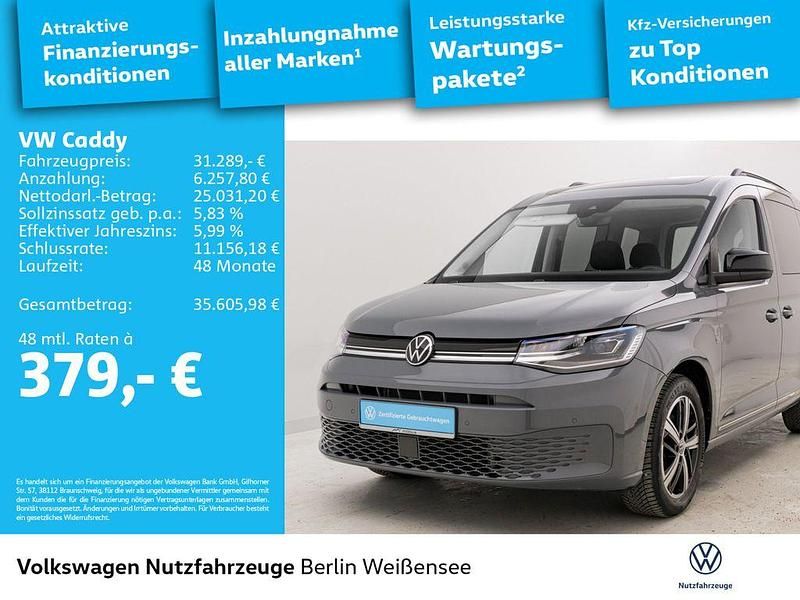 Gebraucht VW Caddy Life 116 PS (85 kW) 2024 Pure grey Van / Kleinbus