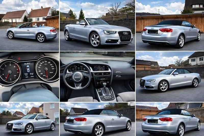 Gebraucht Audi A5 Cabriolet 250 PS (183 kW) 2015 Silber Cabrio