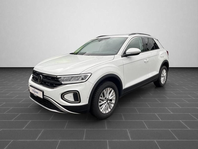 Pure white Gebraucht 2024 VW T-Roc Life SUV | 21.700 € (Guter Preis) - Bild 1/4