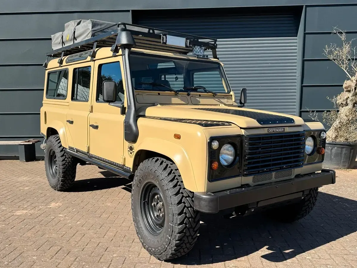 Gebraucht Land Rover Defender 122 PS (89 kW) 2003 Beige Van / Kleinbus