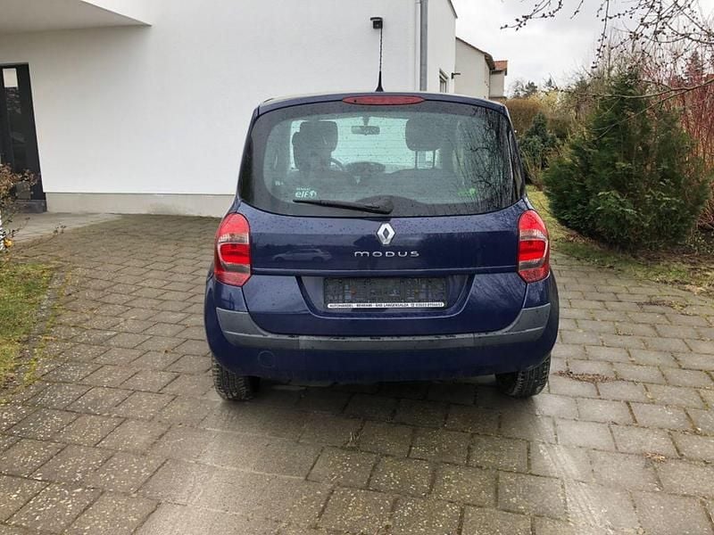Gebraucht Renault Grand Modus Dynamique 75 PS (55 kW) 2009 Blau Van / Kleinbus