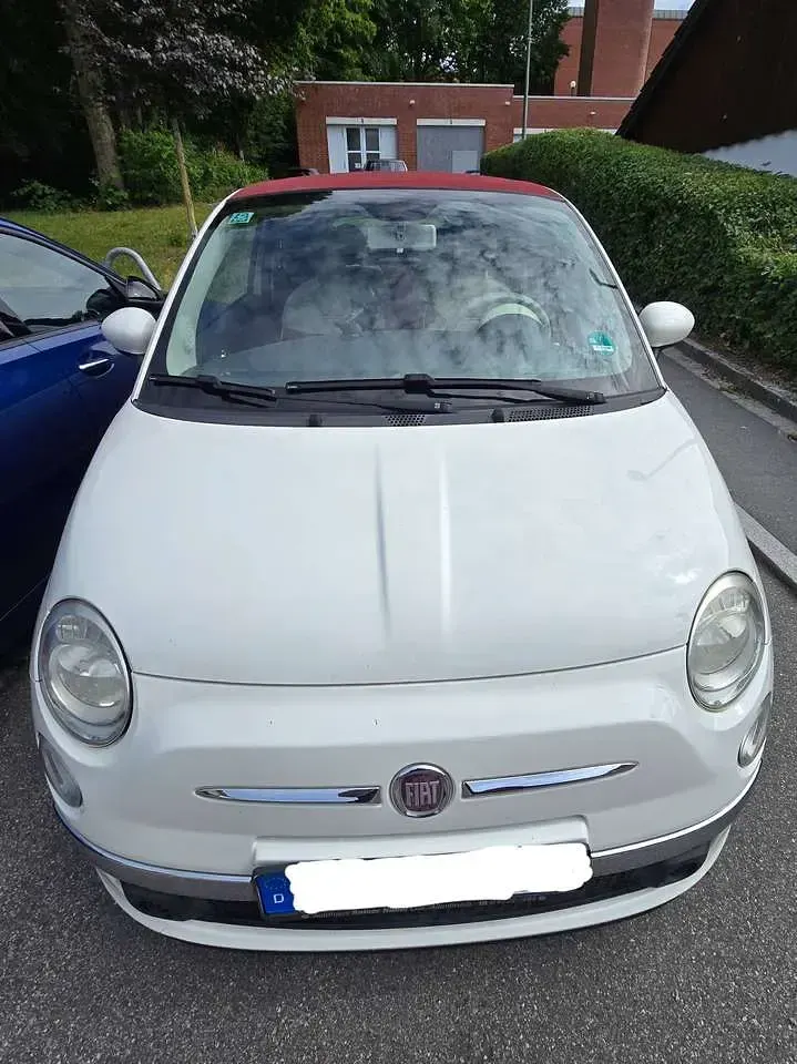 Gebraucht Fiat 500C Pop 69 PS (50 kW) 2011 Weiß Cabrio