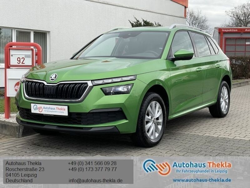 Grün Gebraucht 2021 Skoda Kamiq Monte Carlo SUV | 21.900 € (Fairer Preis) - Bild 1/4