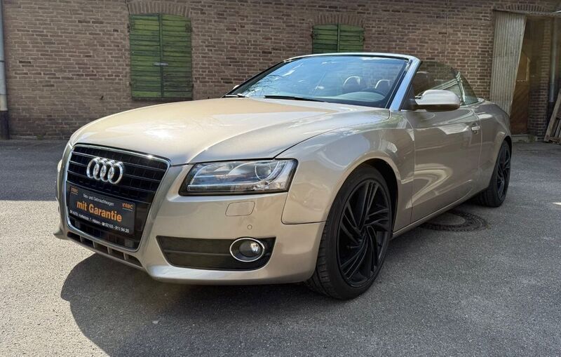 Beige Gebraucht 2010 Audi A5 Cabriolet Sport Cabrio | 11.800 € (Fairer Preis) - Bild 1/4