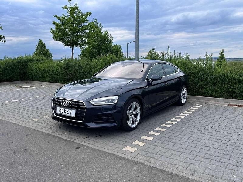 Gebraucht Audi A5 170 PS (125 kW) 2018 Mondscheinblau metallic Coupé