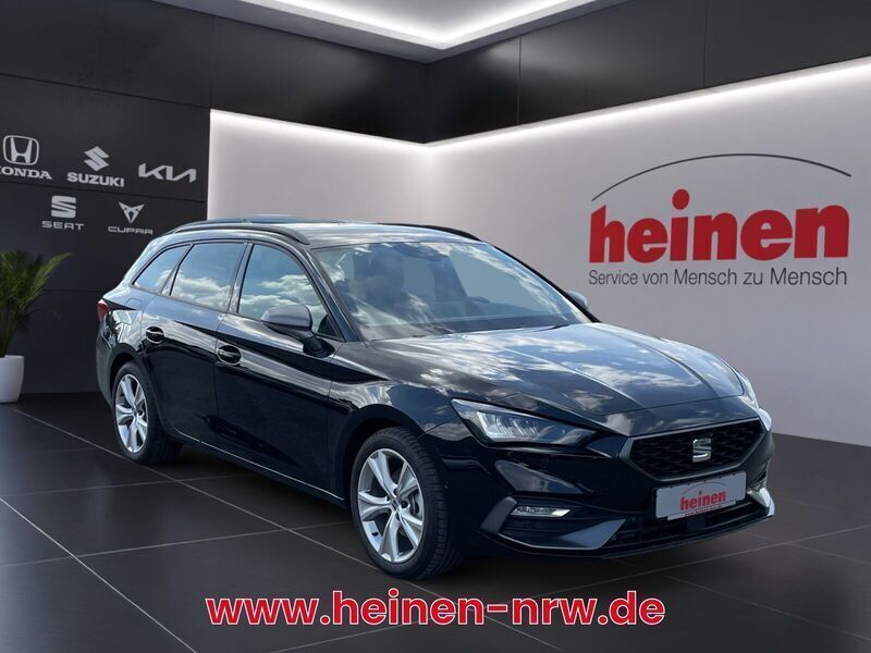 Neu Seat Leon FR 150 PS (110 kW) 2025 Schwarz Limousine