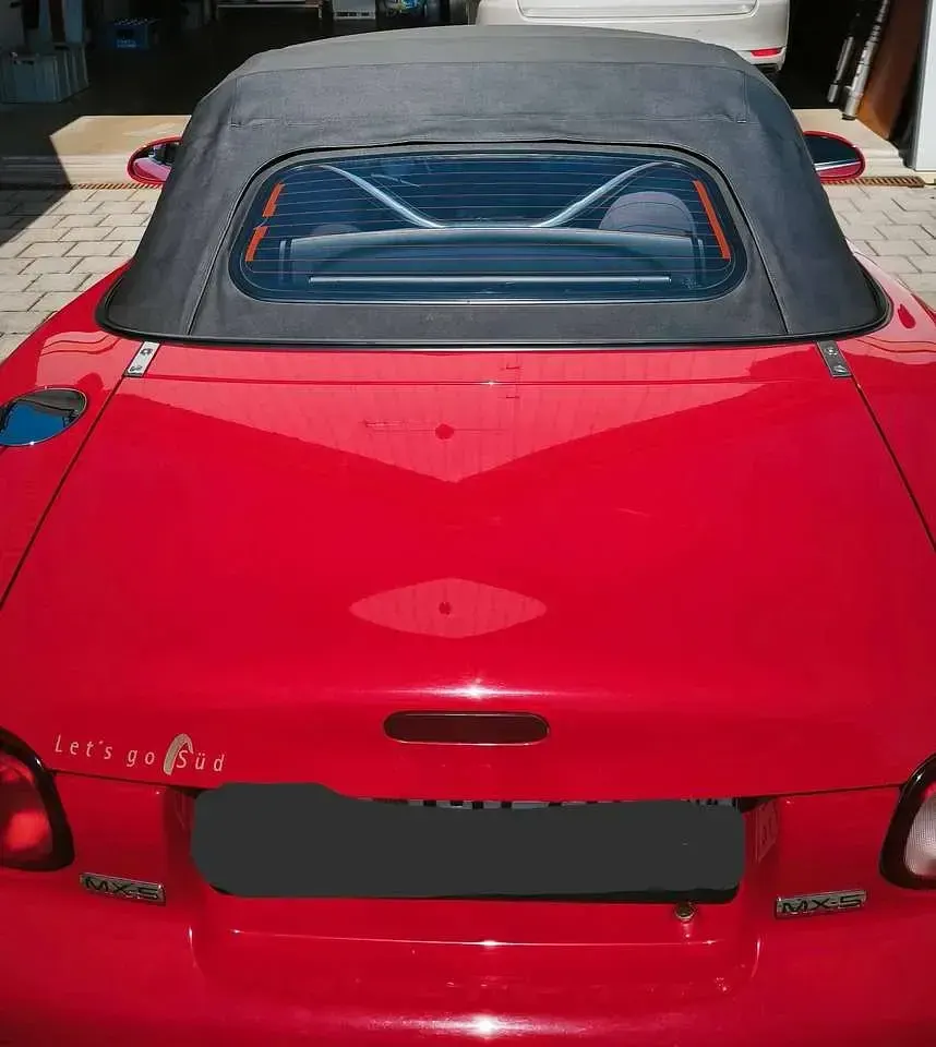 Gebraucht Mazda MX5 110 PS (80 kW) 1999 Rot Cabrio