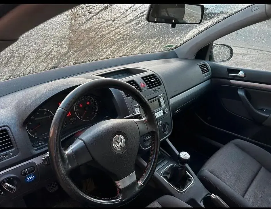 Gebraucht VW Golf V Goal 102 PS (75 kW) 2007 Schwarz Kleinwagen