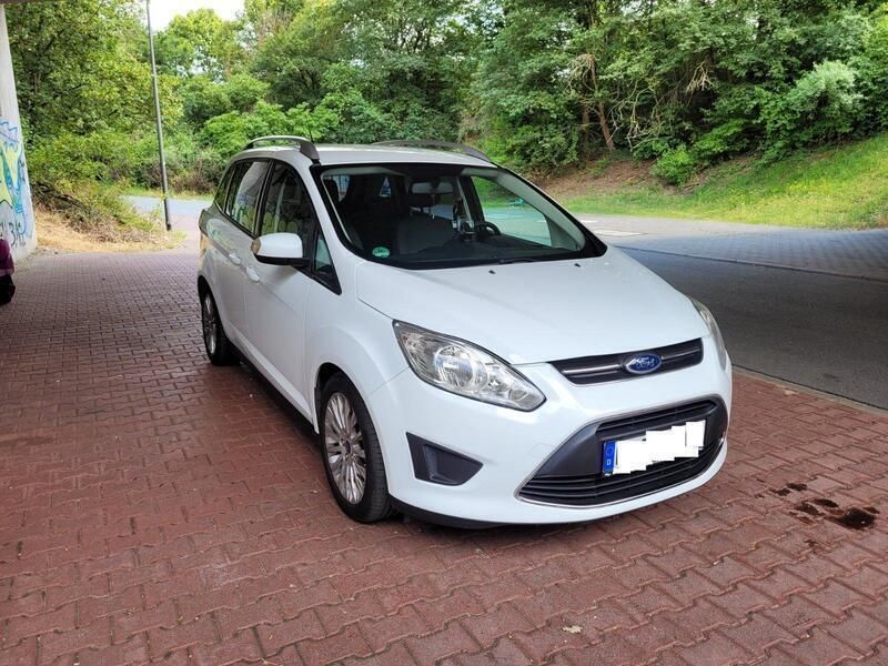 Weiß Gebraucht 2013 Ford Grand C-Max Trend Van / Kleinbus | 12.250 € - Bild 1/4
