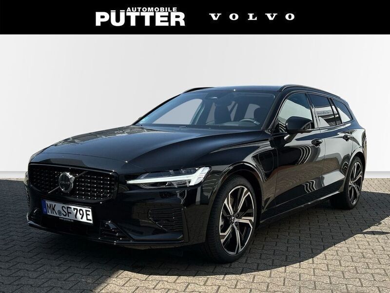 Onyx black / metallic Gebraucht 2024 Volvo V60 Plus Kombi | 49.890 € - Bild 1/4
