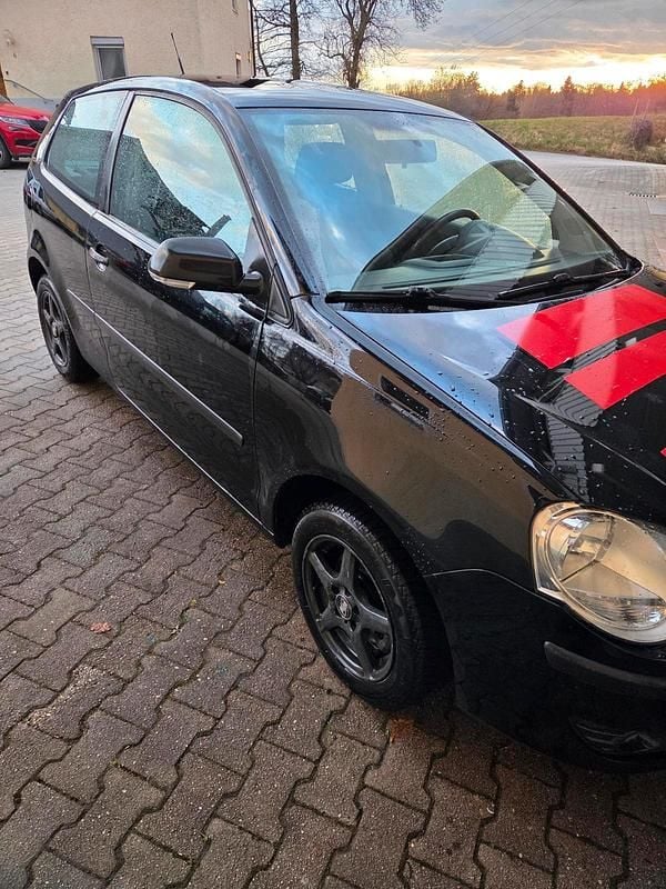 Gebraucht VW Polo 69 PS (50 kW) 2008 Schwarz Kleinwagen