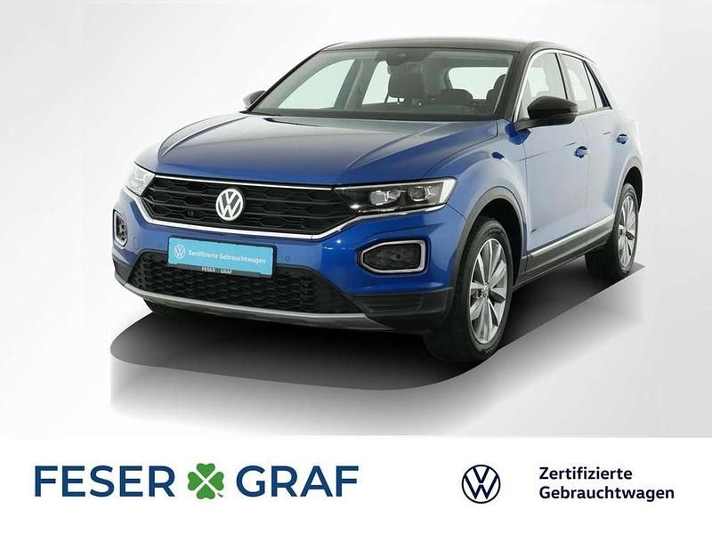 Ravennablau Gebraucht 2019 VW T-Roc Style SUV | 20.811 € (Fairer Preis) - Bild 1/2