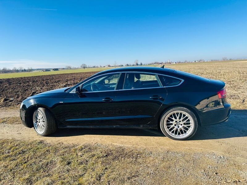 Gebraucht Audi A5 Sportback Ambiente 170 PS (125 kW) 2010 Schwarz Kleinwagen