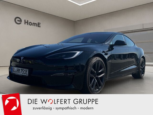 Gebraucht Tesla Model S Plaid 759 kW (1033 PS) 2022 Solid black Kleinwagen