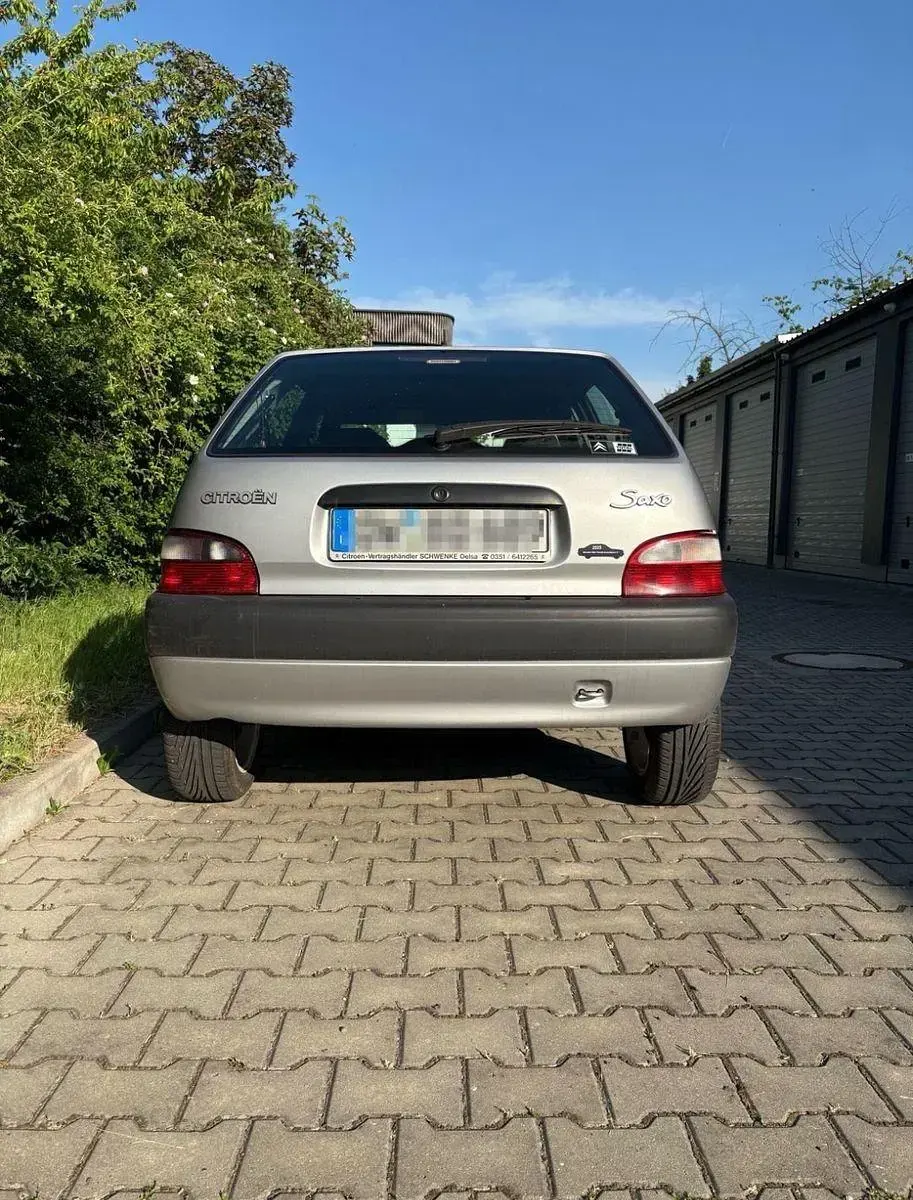 Gebraucht Citroën Saxo 60 PS (44 kW) 1999 Silber Kleinwagen