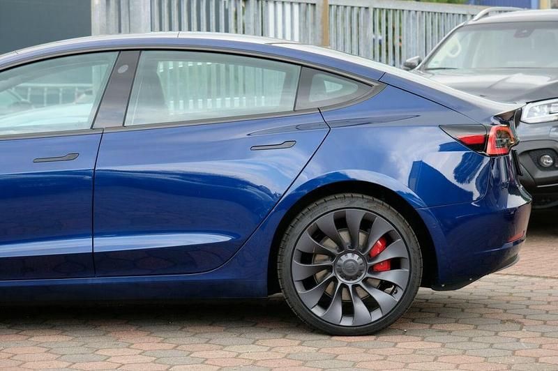 Gebraucht Tesla Model 3 Performance 377 kW (513 PS) 2022 Blau Limousine
