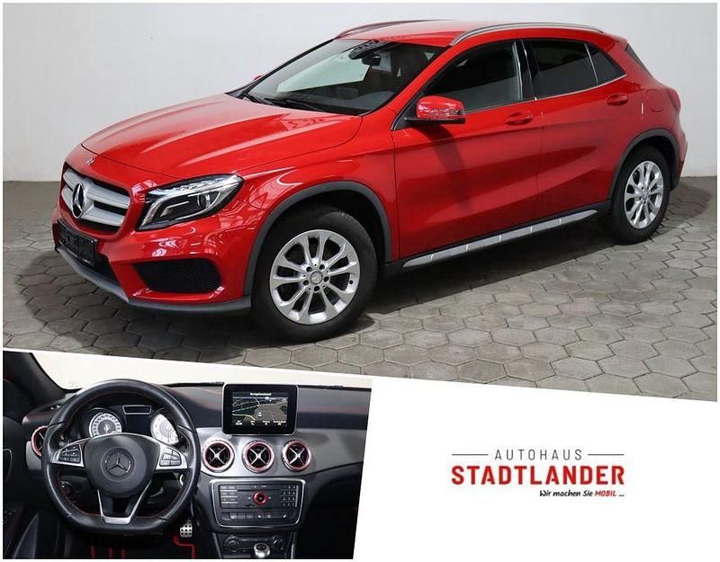 Rot Gebraucht 2015 Mercedes GLA200 StreetStyle SUV | 16.990 € (Fairer Preis) - Bild 1/4