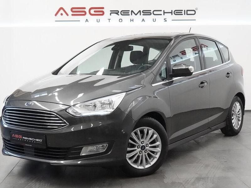 Grau Gebraucht 2019 Ford C-MAX Titanium Van / Kleinbus | 14.990 € (Fairer Preis) - Bild 1/4