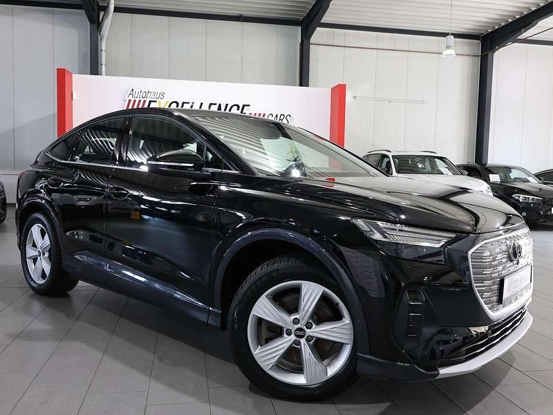 Gebraucht Audi Q4 Sportback e-tron Advanced 219 kW (299 PS) 2022 Schwarz SUV