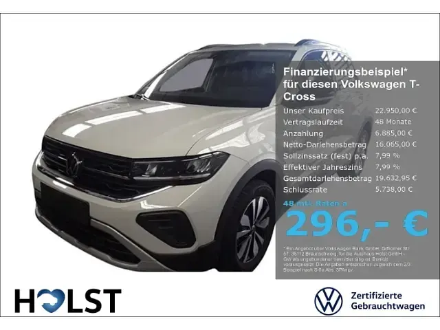 Occasion VW T-Cross Goal 95 ch (69 kW) 2025 SUV