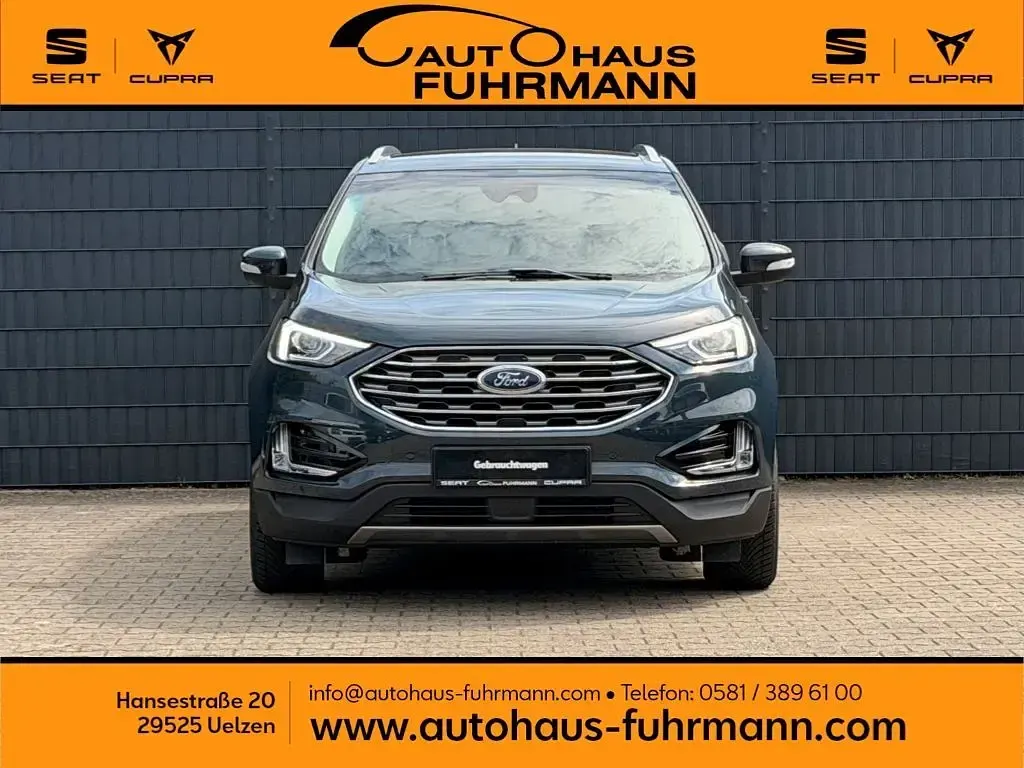 Gebraucht Ford Edge Titanium 190 PS (139 kW) 2020 Balticgrün metallic (metallic) SUV