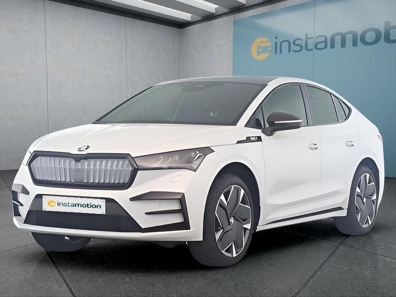Weiß Gebraucht 2024 Skoda Enyaq iV RS SUV | 46.949 € (Fairer Preis) - Bild 1/4