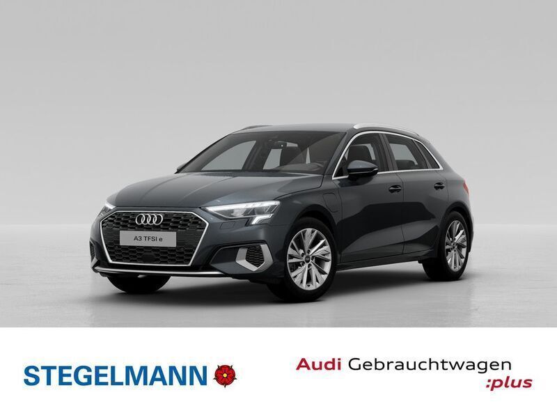 Grau Gebraucht 2024 Audi A3 Sportback e-tron Advanced Limousine | 36.190 € (Teuer) - Bild 1/4